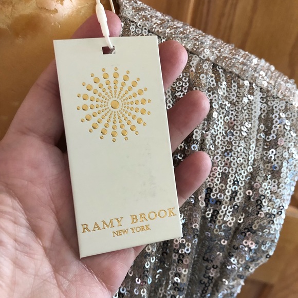 Ramy Brook sequin dress long sleeve size 6 - Picture 8 of 11